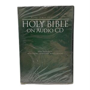 The King James Version Bible The New Testament by Braun Media LLC On CD MP3